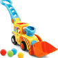 VTech Pop-a-Balls Push Pop Bulldozer