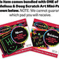 Melissa & Doug Melissa Doug Wooden Horse Carrier Toy 1 Scratch Art Mini-Pad Bundle 04097