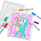 Crayola Bluey Color Wonder Coloring Set 18 Bluey Coloring Pages Mess Free Coloring for Toddlers Bluey Toys Holiday Gifts for Kids Stocking Stuffer – 18