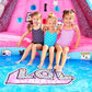 Little Tikes Rocky Mountain River Race Inflatable Slide Bouncer Multicolor 161.00''L x
