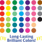 Crayola Ultra Clean Fine Line Washable Markers 40ct Colored Markers for Fine Tip Coloring