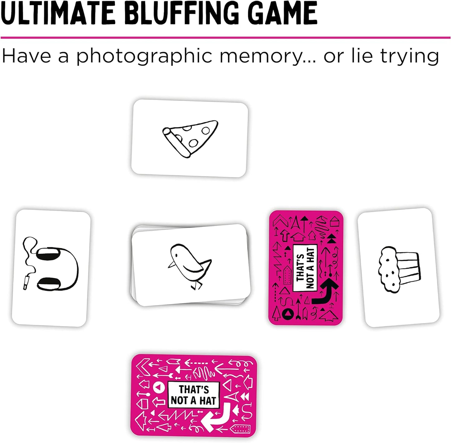 Ravensburger That's Not A Hat - Fun Bluffing Memory Party Game for All Ages Components