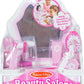 Melissa & Doug Wooden Beauty Salon Play Set A" 18-Piece Vanity & Accessories – 18