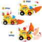 VTech Pop-a-Balls Push Pop Bulldozer