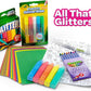 Crayola All That Glitters Art Case A" 50+ Pieces Glitter Crayons & Supplies – 50