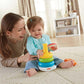 Fisher-Price Infant Toy Set Babys First Blocks 10 Shapes and Rock-a-Stack Ring Stacking