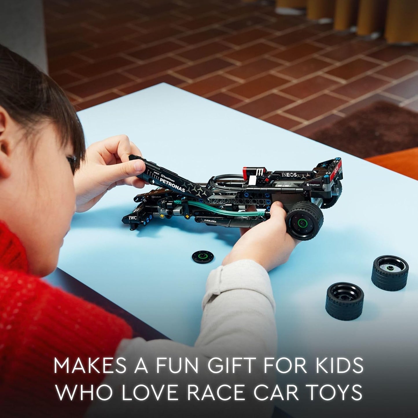 LEGO Technic Mercedes-AMG F1 W14 E Performance Pull-Back Car Toy Vehicle Building Set