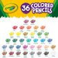 Crayola Colored Pencils 36ct Pencils Set Arts Crafts Supplies Coloring Book Pencils Gifts