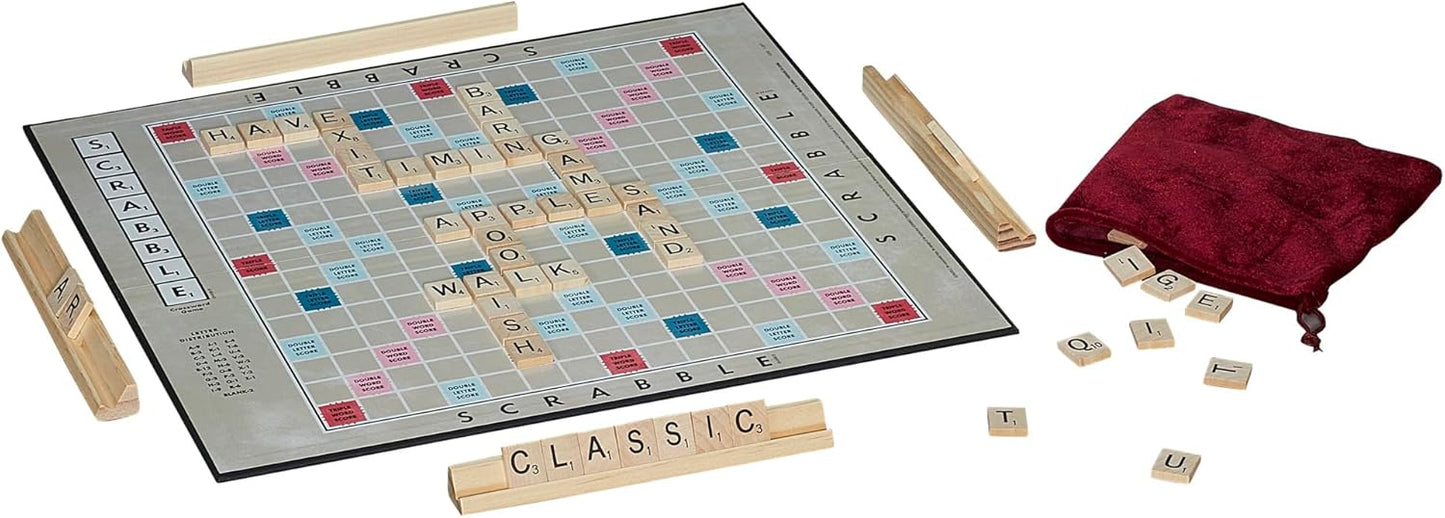 Hasbro Gaming Retro Series Scrabble 1949 Edition Board Game Amazon