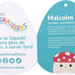 Squishmallows Original 16-Inch Malcolm Mushroom - Official Jazwares Large Plush