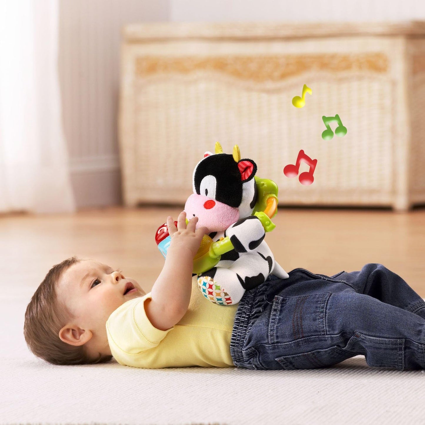 VTech Lil' Critters Moosical Beads A" Black & White Musical Baby Toy