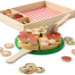 Melissa & Doug Wooden Pizza Party Set A" 36 Toppings for Fun Pretend Play – 36