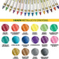 Crayola Ultimate Crayon Box Collection 152ct Bulk Crayon Caddy Classic Glitter Colors