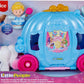 Disney Fisher-Price Little People Toddler Toy  Princess CinderellaAA"A"s Dancing Carriage Playset with Figures for Pretend Play Ages 18+ Months – 18