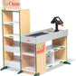 Melissa & Doug Wooden Fresh Mart Grocery Store A" Freestanding Playset