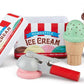 Melissa & Doug Scoop & Stack Ice Cream Cone Set A" Magnetic Pretend Play