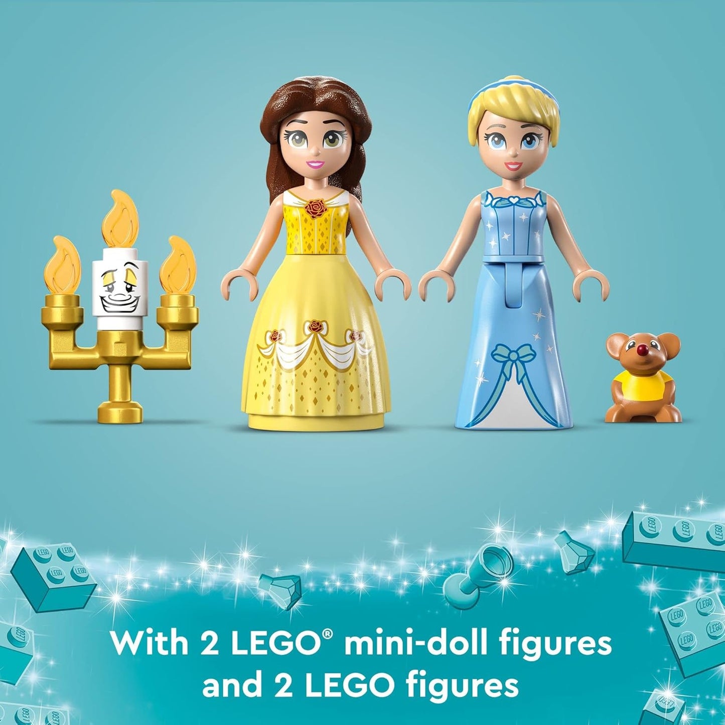 LEGO Disney Princess Creative Castles 43219a Toy Castle Playset
