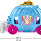 Disney Fisher-Price Little People Toddler Toy  Princess CinderellaAA"A"s Dancing Carriage Playset with Figures for Pretend Play Ages 18+ Months – 18