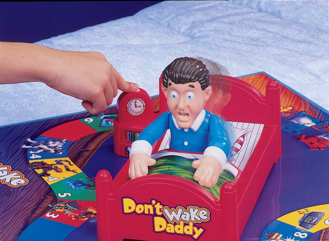 Hasbro Gaming Don't Wake Daddy A" Preschool Board Game (2-4 Players) – 2