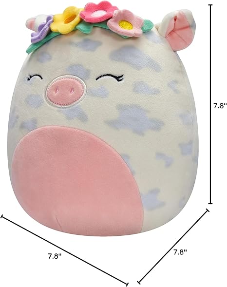 Squishmallows Original 20 cm Rosie Spotted Pig Ultra Official Kellytoy Plush Toy
