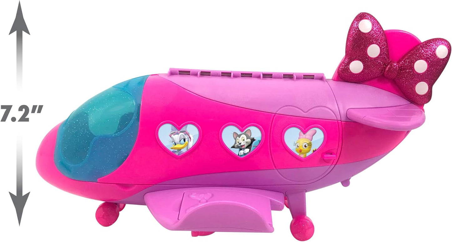 Just Play Disney Junior Minnie Mouse Bow-Liner Jet Playset A" Toy Set