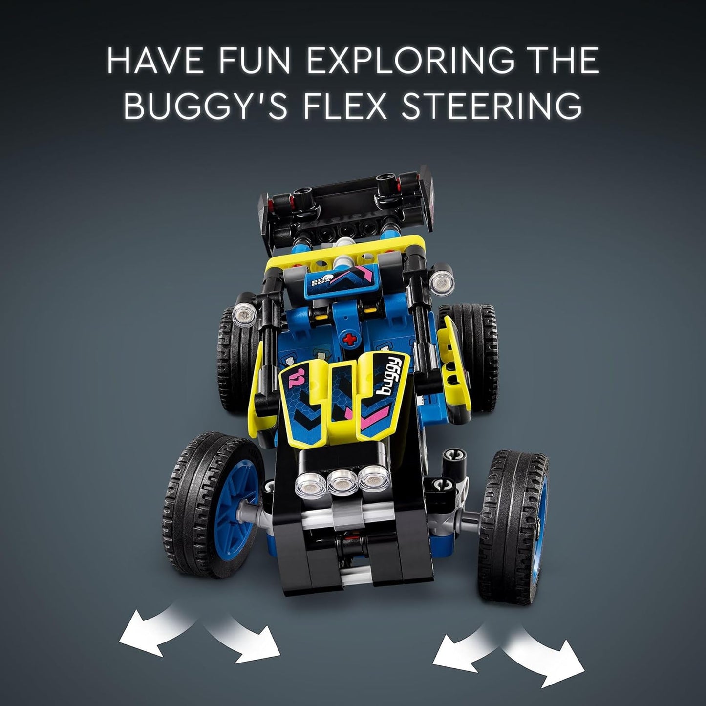 LEGO Technic Off-Road Race Buggy Buildable Car Toy Cool Toy for 8 Year Old Boys Girls and