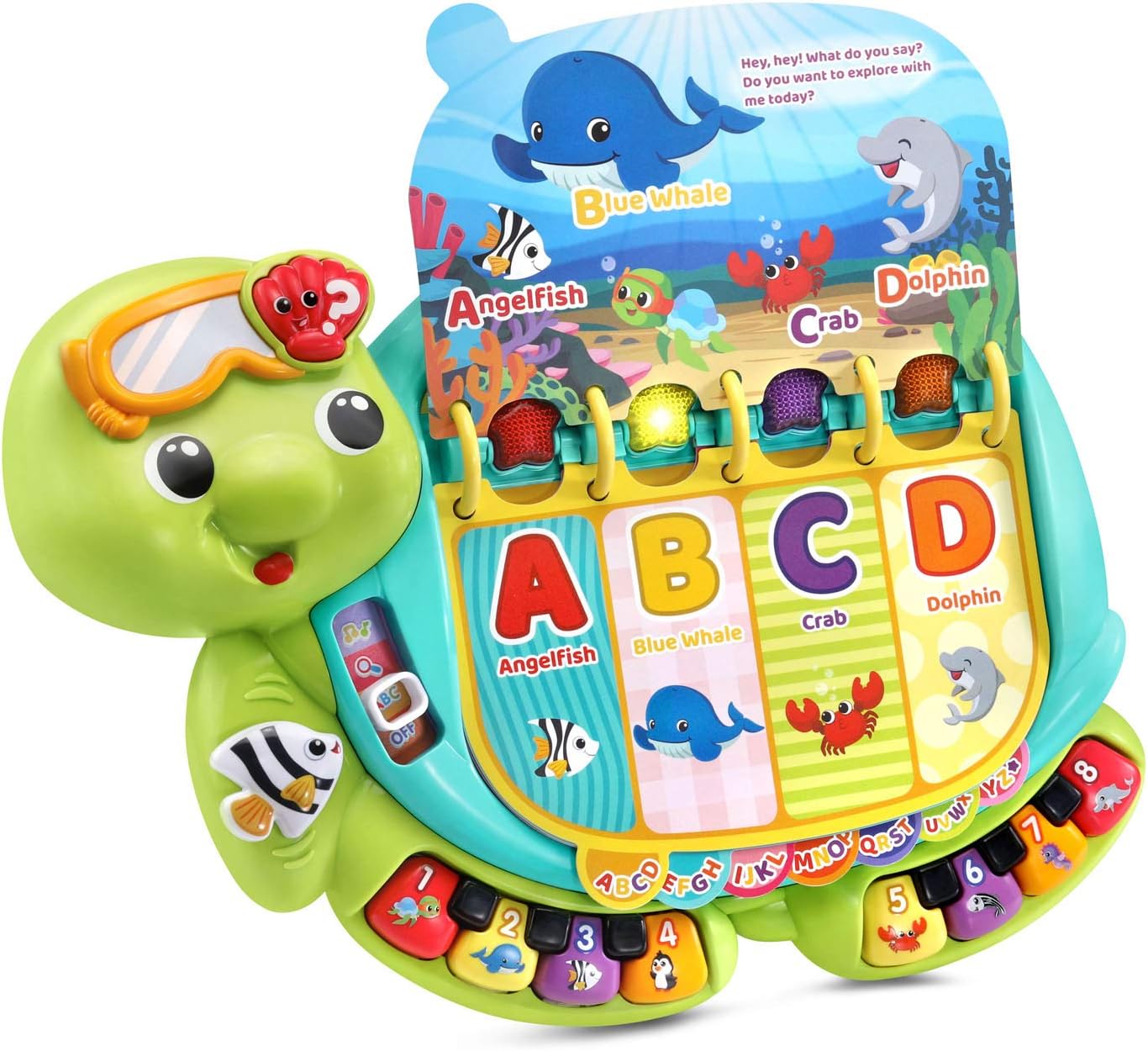 VTech Touch and Teach Sea Turtle Book Green