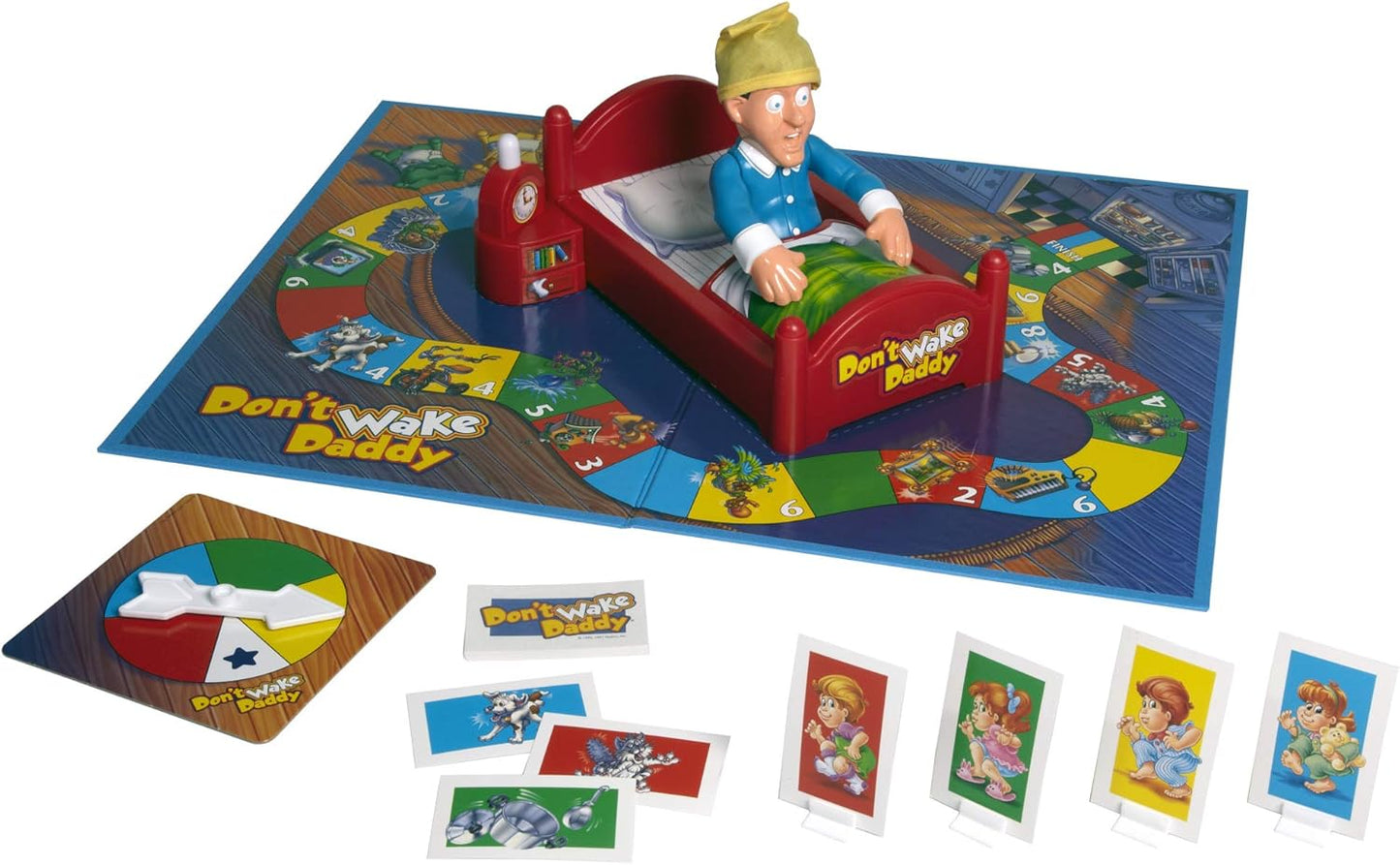 Hasbro Gaming Don't Wake Daddy A" Preschool Board Game (2-4 Players) – 2