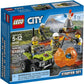 LEGO City Volcano Explorers 60120 Volcano Starter Set Building Kit 83 Piece