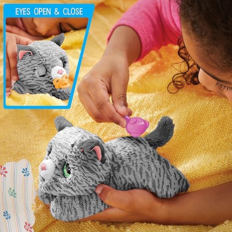 Just Play furReal Newborns Kitty Interactive Pet Small Plush