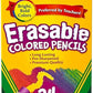 Crayola Erasable Colored Pencils (24ct) A" Vibrant Colors Easy to Erase – 24