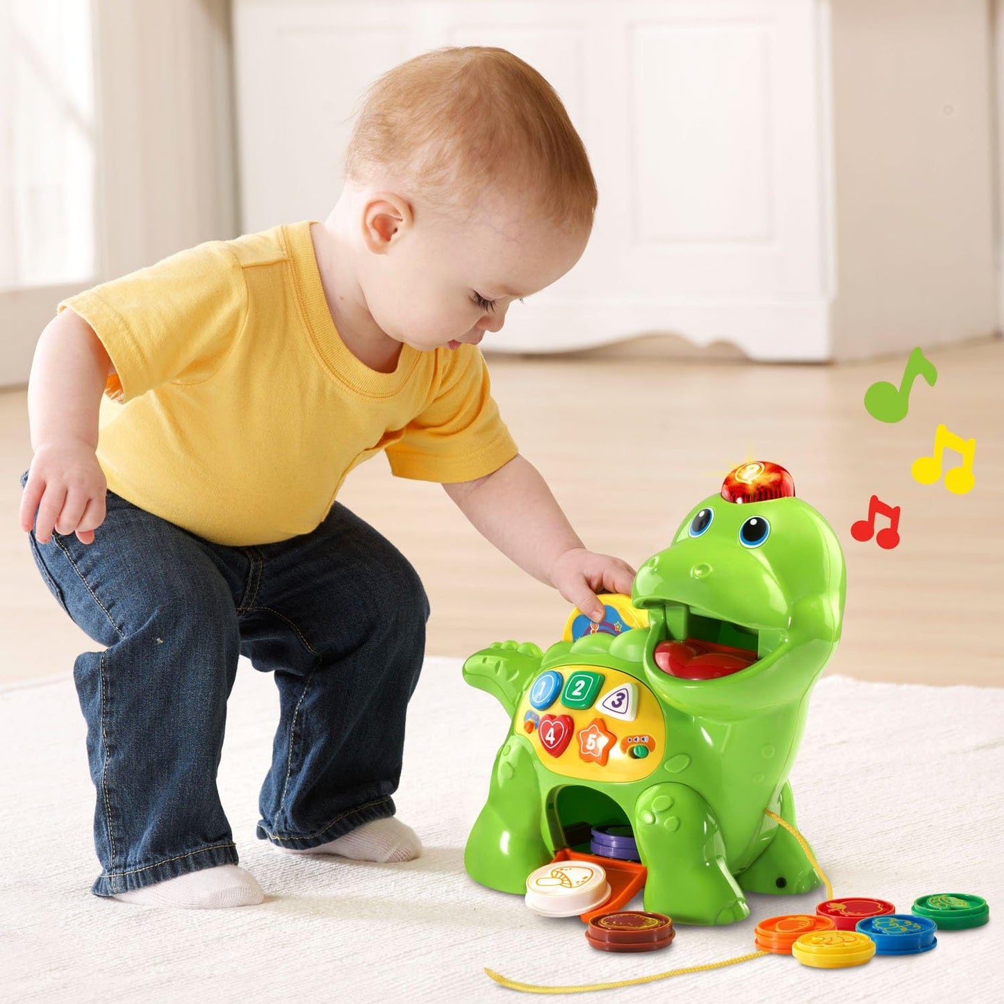 VTech Chomp Count Dino Green