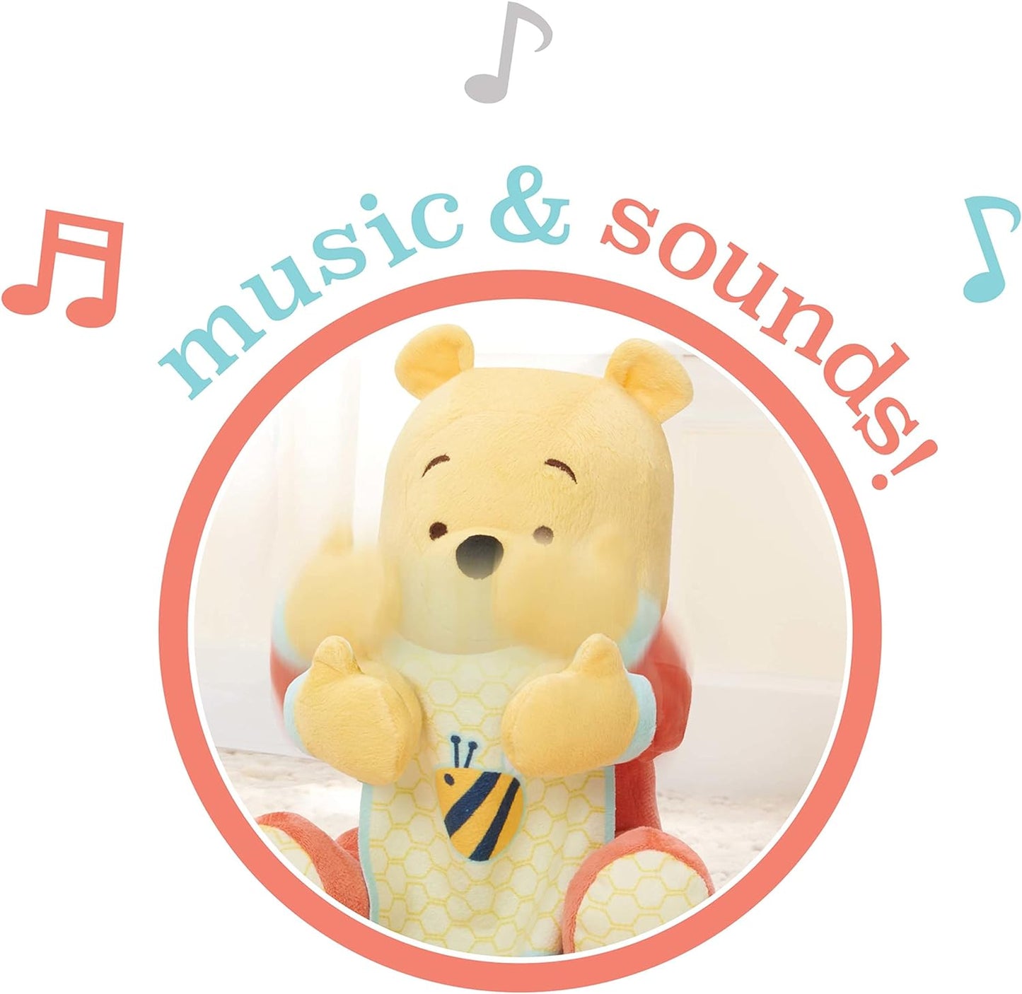 Just Play Disney Baby Hide-and-Seek Winnie The Pooh Interactive Plush Officially Licensed Kids Toys for Ages 09Month by – 09