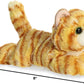 Aurora Adorable Mini FlopsieTM Ginger CatTM Stuffed Animal - Playful Ease - Timeless
