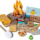 Melissa & Doug Let's Explore Campfire S'Mores Play Set Play Campfire Sets For Kids Ages 3+ – 3