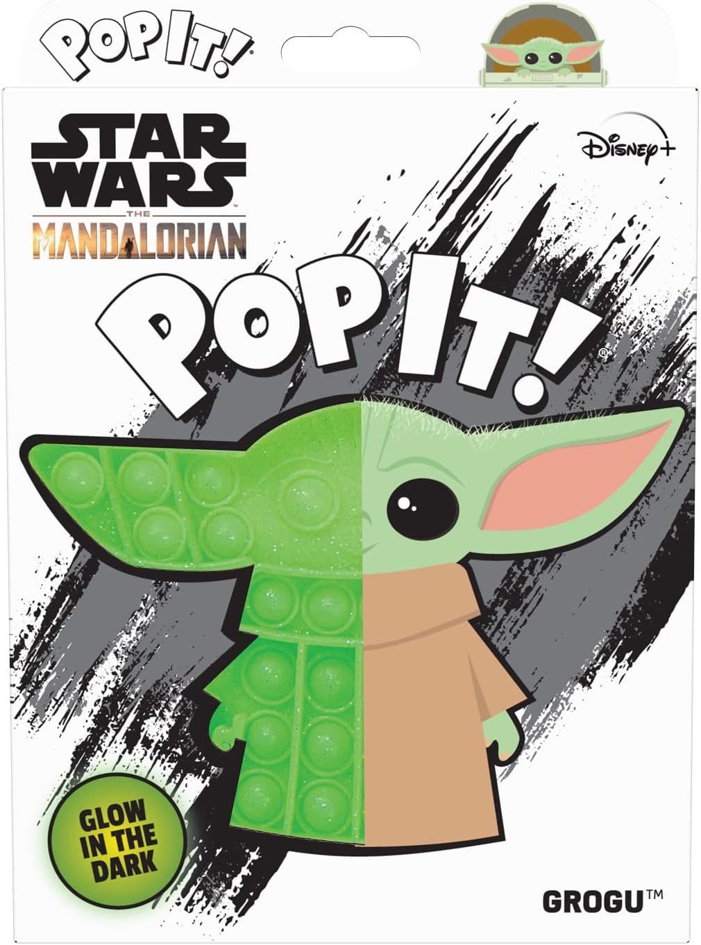 Buffalo Games Buffalo - Pop It - Star Wars Grogu Glow in The Dark