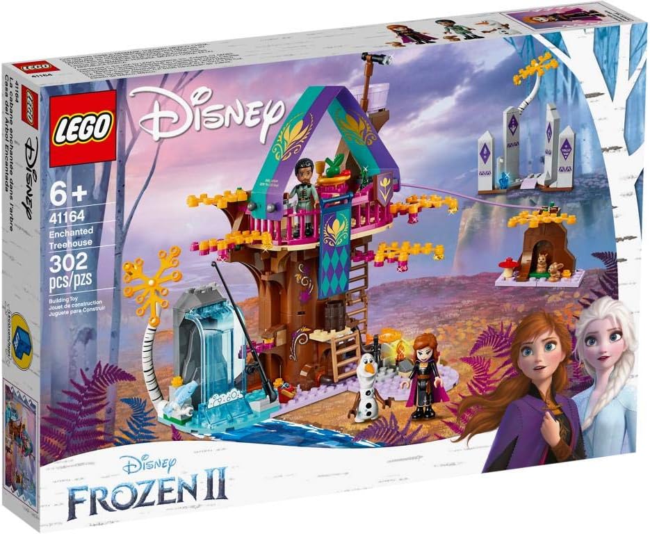 LEGO Disney Princess Enchanted Treehouse Includes Anna Olaf and Mattia Minifigures