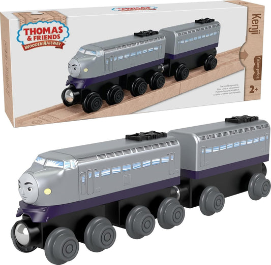 THOMAS & FRIENDS Thomas Friends Wooden Railway Toy Train Kenji Push-Along Wood Engine