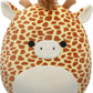 Squishmallows Original 14-Inch Lijjian Brown Capybara - Official Jazwares Large Plush
