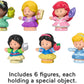 Fisher-Price Little People Toddler Disney Princess Set with 6 Character Figures for