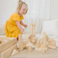 Melissa & Doug Melissa Doug Standard Unit Solid-Wood Building Blocks With Wooden Storage