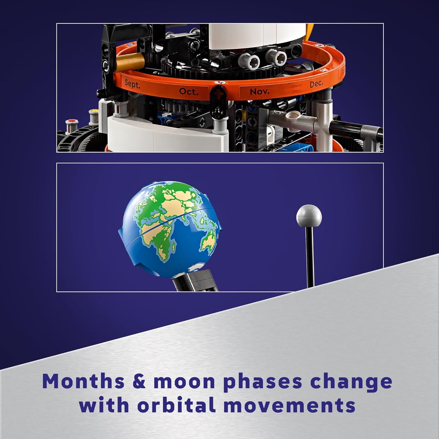 LEGO Technic Planet Earth and Moon in Orbit Building Set