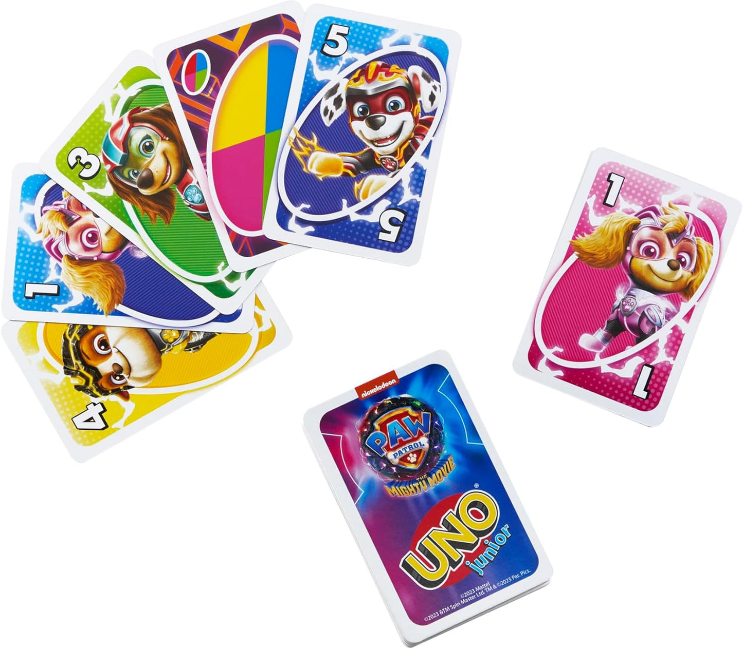 Mattel Games Mattel UNO Junior Paw Patrol The Mighty Movie Card Game