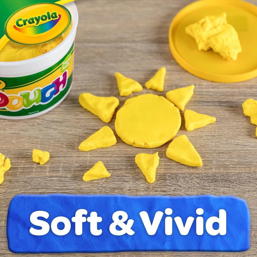 Crayola Orange Dough 3 lb. Resealable Bucket for Gift