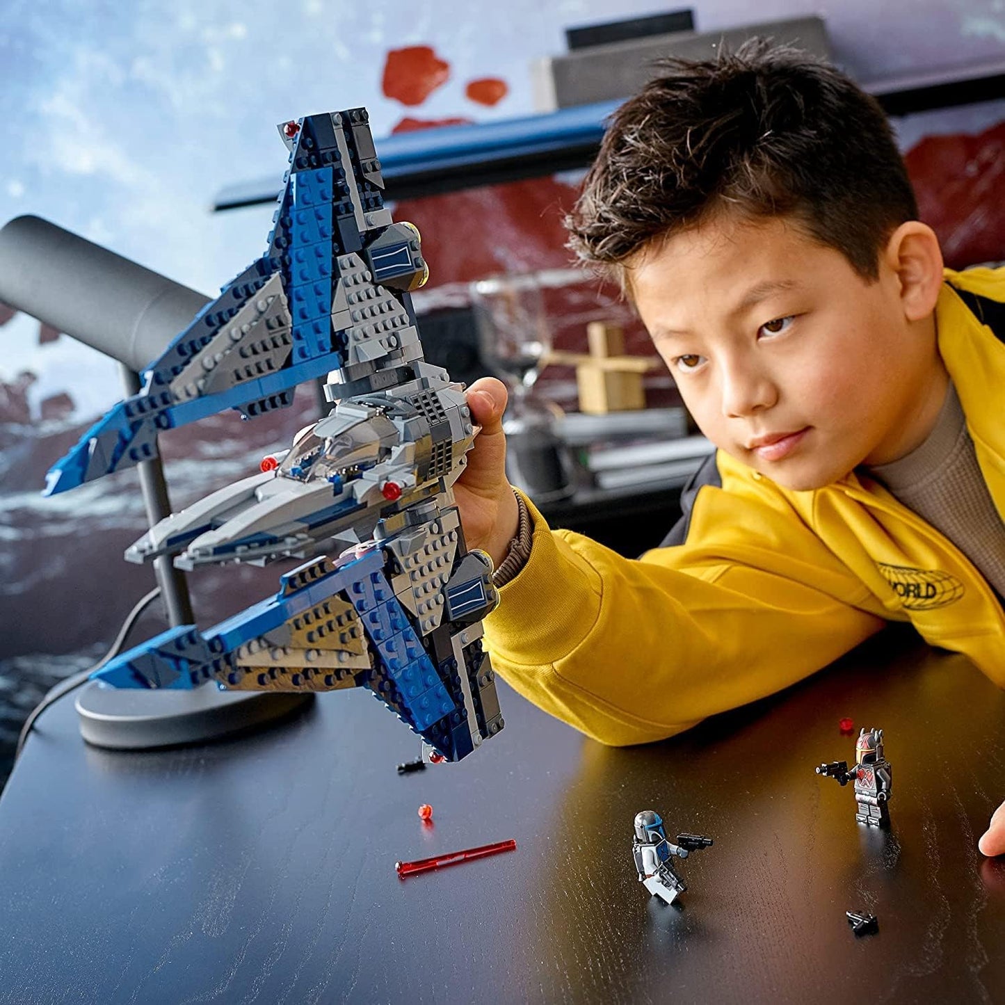 Star Wars LEGO  Mandalorian Starfighter 75316 Awesome Toy Building Kit (544 Pieces) – 75316