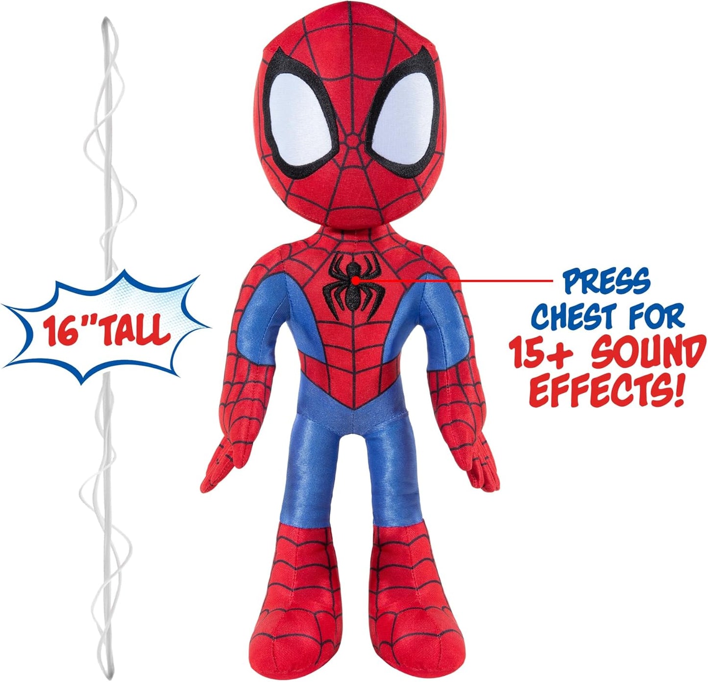 Marvel Spidey and His Amazing Friends My Friend Spidey Feature Plush