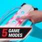 Hasbro Gaming Hypershot Electronic Tabletop Hockey Game 5 in 1 Music Lights and Sounds