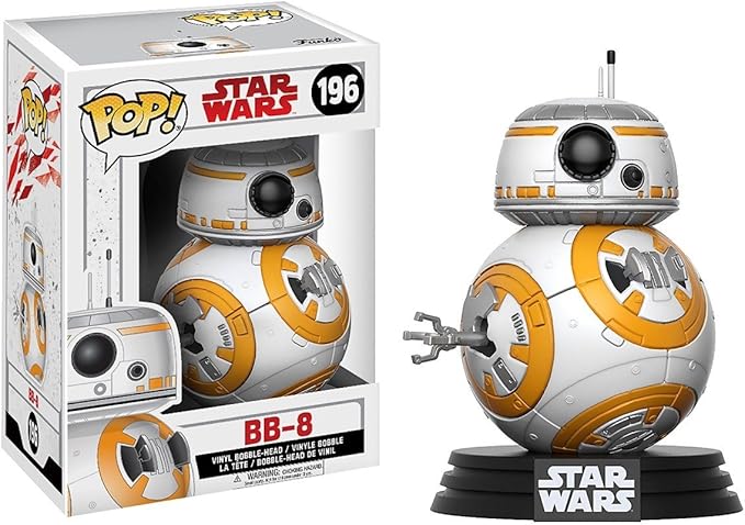 Funko Star Wars Rebel Four Pack Vinyl Bobble-Heads Rey Luke Skywalker Chewbacca BB-8