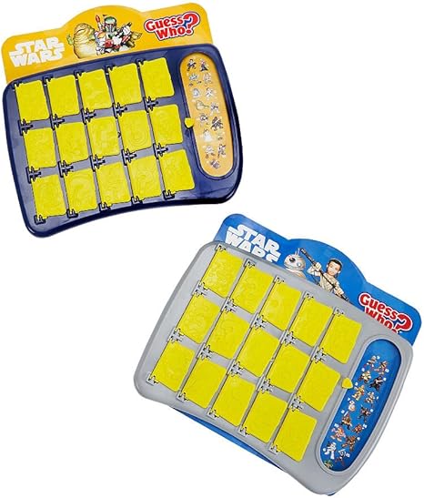 Star Wars GUESS WHO Disney  Memory Matching Game
