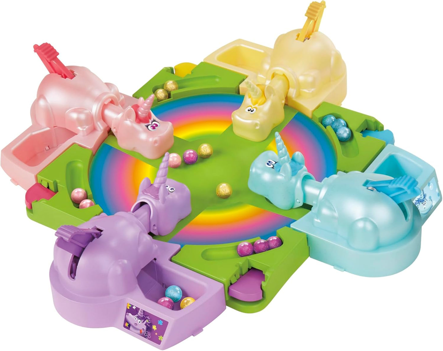 Hasbro Gaming Hungry Hippos Unicorn Edition Pre-School Board Game for 2-4 Players Amazon